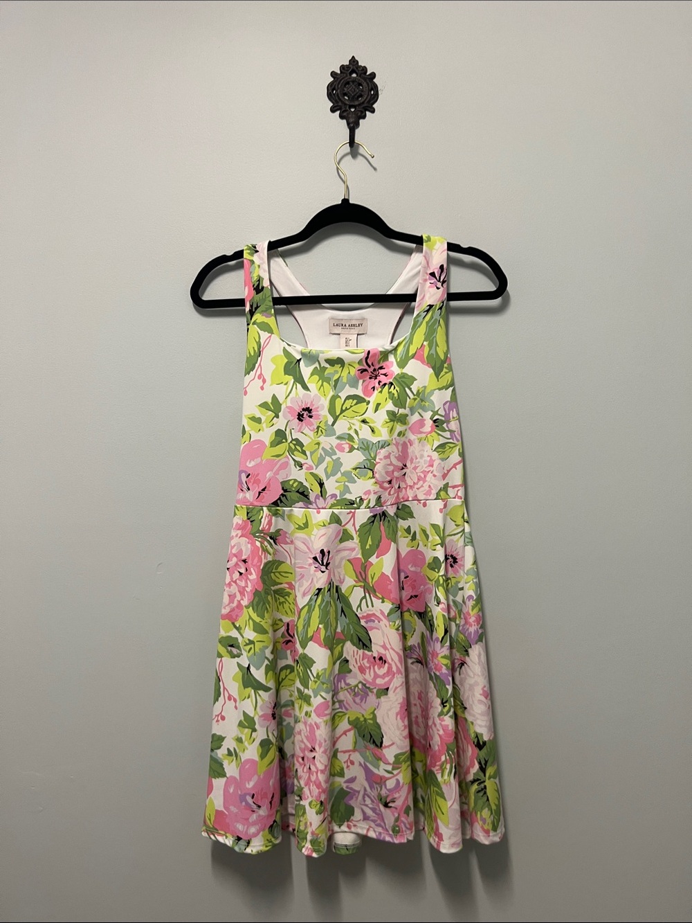 Laura Ashley Golf & Tennis Pink & Green Athletic Dress with Built in Bra